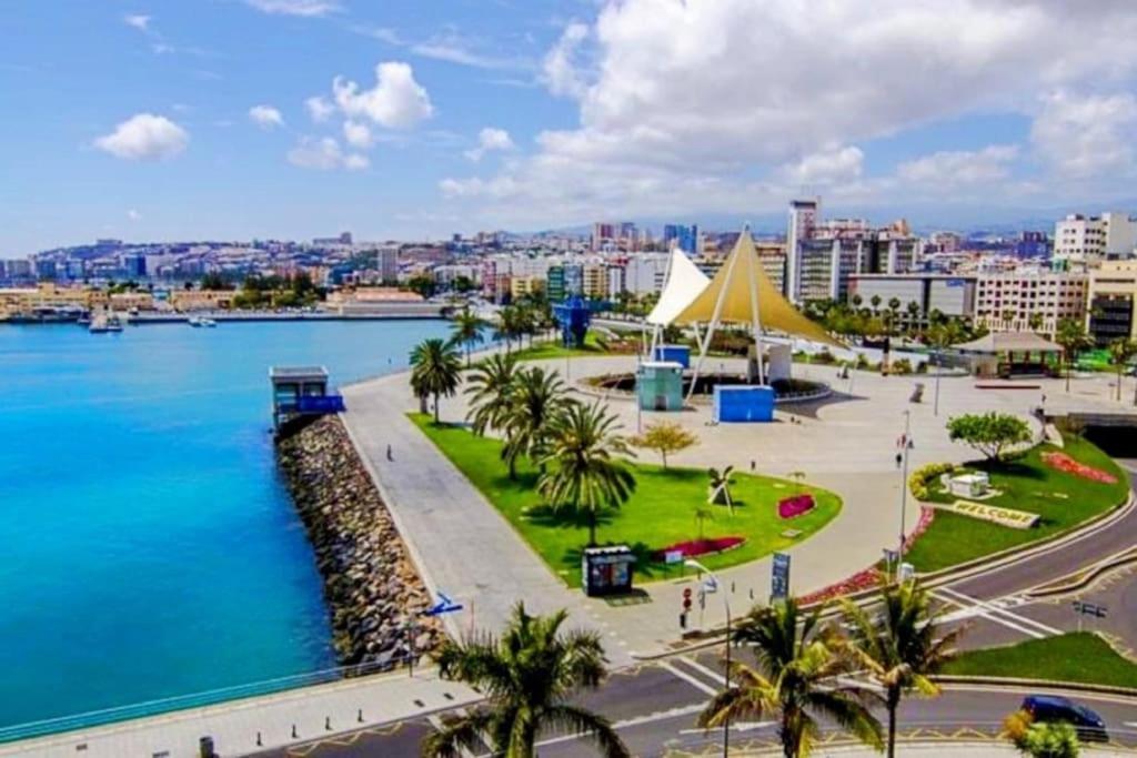 Estudio Con Terraza Vista Mar Las Palmas de Gran Canaria Eksteriør bilde